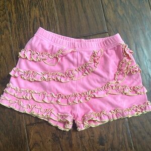 Lemon loves Lime Pink Ruffle Shorts Sz S 5-6